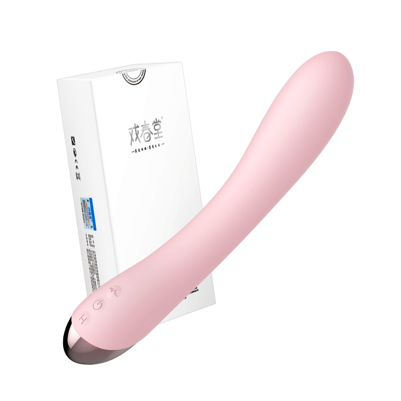戏春堂 女用自慰器av震动棒 充电防水静音加温振动按摩棒成人情趣性用品 苏宁自营 正品保障