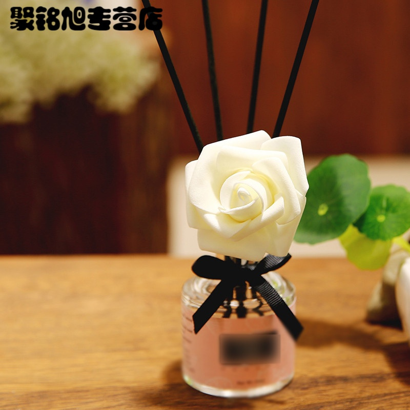 瓶装无火香薰藤条檀香熏香家用室内厕所去异味卧室香水香薰瓶干花家居生活用香水舒缓精神挥型香薰藤条干花香薰