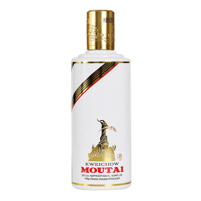 茅台酒粤五羊纪念53度酱香型白酒500ml单瓶【价格图片品牌报价】-苏宁易购