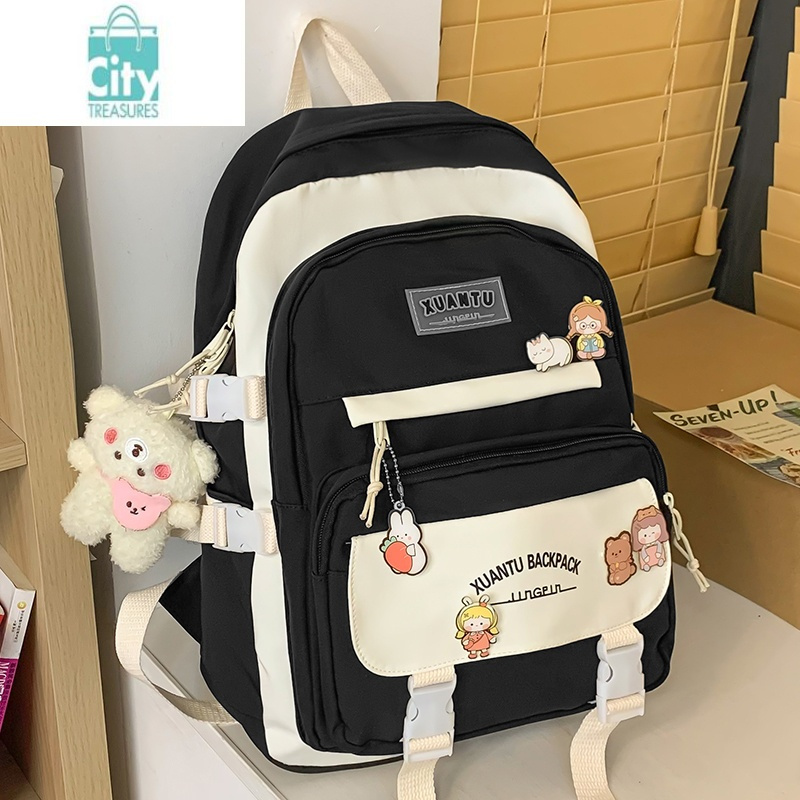 bangdou书包女生小学生三到六年级少女孩大容量高中学生初中生可爱