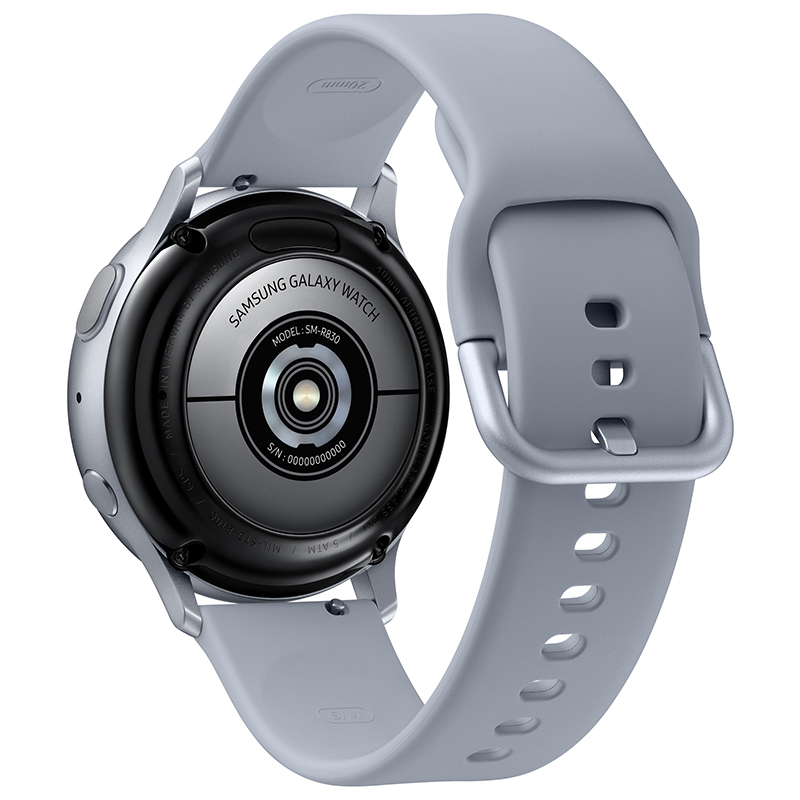 三星(SAMSUNG) Galaxy Watch Active2 云雾银 智能手表 蓝牙通话+50米防水+移动支付 铝制44mm