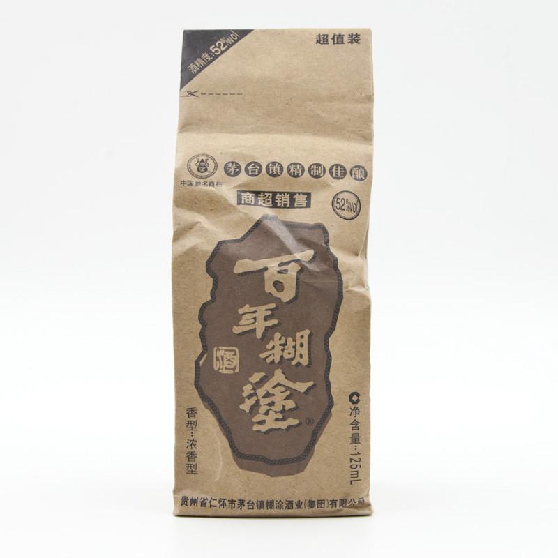 百年糊涂52°(浓香型白酒) 125ml