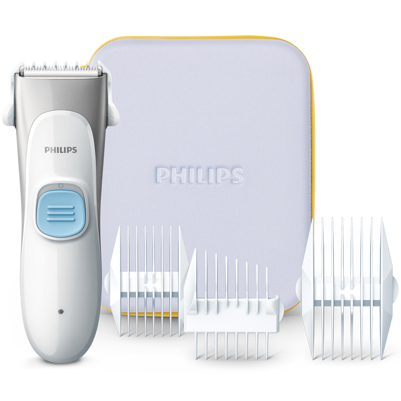 飞利浦(PHILIPS)理发器 剃头电推子 可水洗 低噪音 婴儿电推剪 HC1099/15
