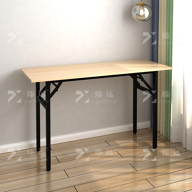 臻远 ZY4082101 折叠长条桌 单层尺寸长800*宽400*高750mm 1张高清大图