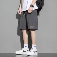 妖怪短裤男款外穿宽松运动休闲潮牌夏季篮球冰丝薄款速干沙滩五分中裤