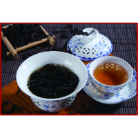 一袍而红大红袍礼盒套装带茶叶罐
