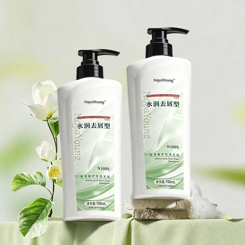 novayoung N1005水润去屑焕活氨基酸洗发露700ml 洗发露(计价单位:瓶)蓝白色高清大图