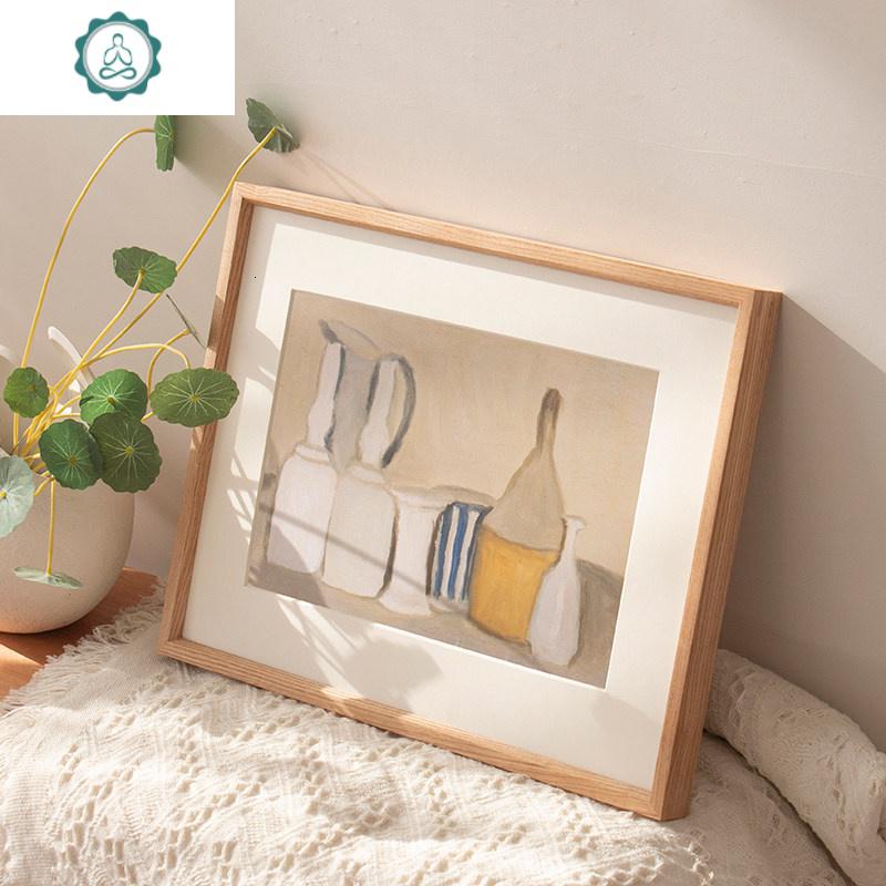 实木简约现代洗照片做成相框定制加来图定做画框装裱挂墙装饰字画 封