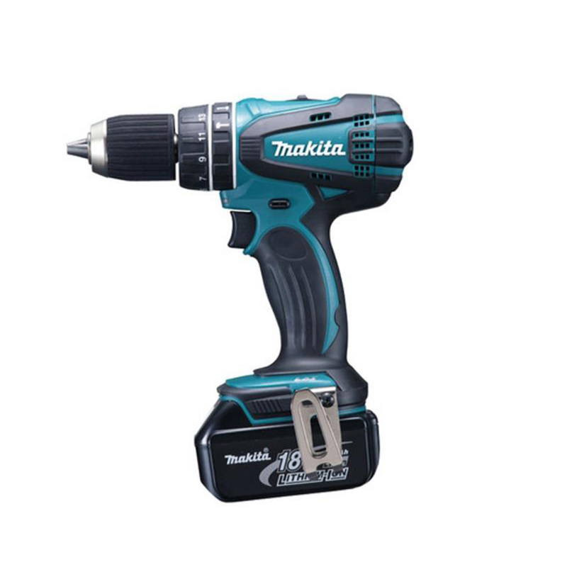 牧田(makita) 充电式冲击起子电钻 DHP446RME 13mm 1/2寸