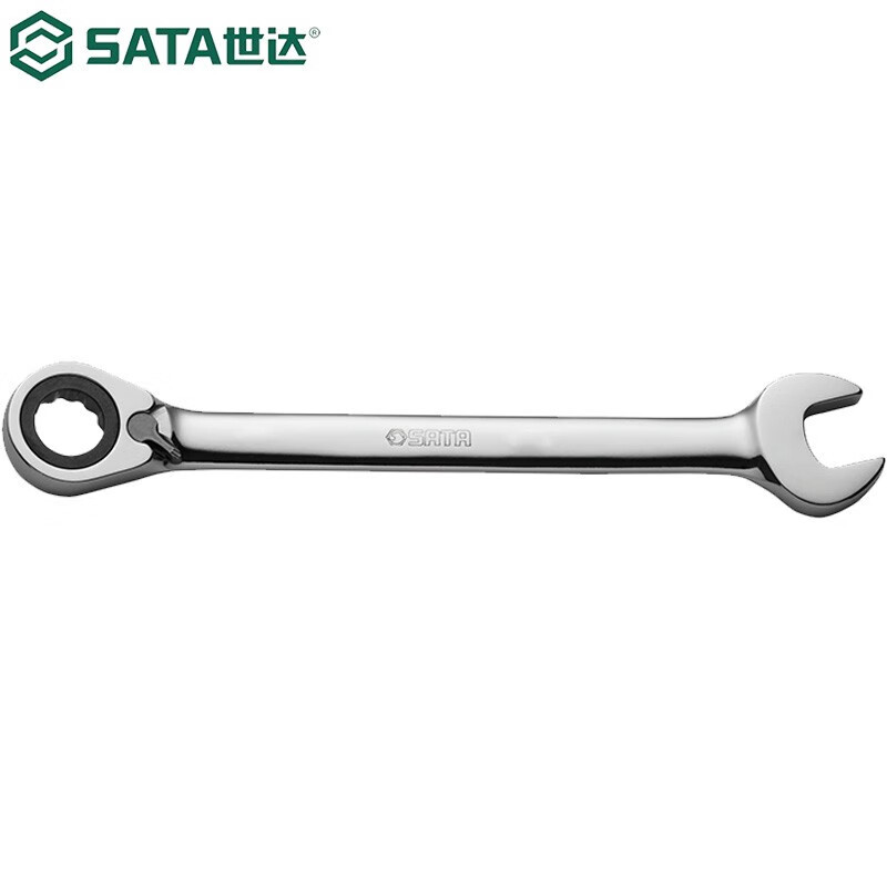 世达(SATA)公制全抛光双向快扳 22mm 46614