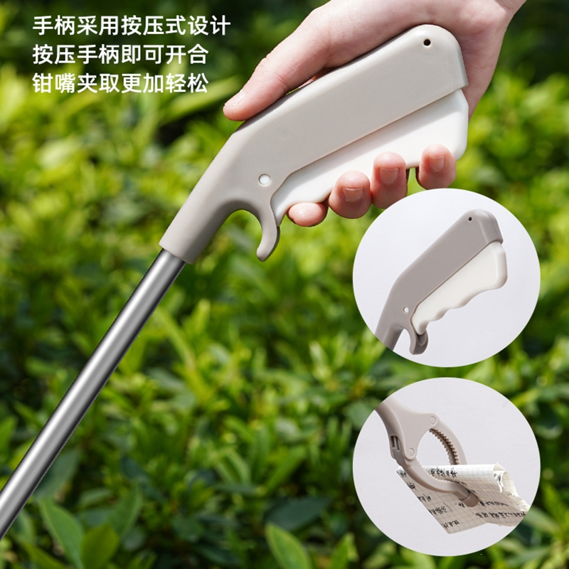 阿斯卡利ascari垃圾夹子卫生火钳环卫长柄取物加长捡垃圾夹子厕所野外
