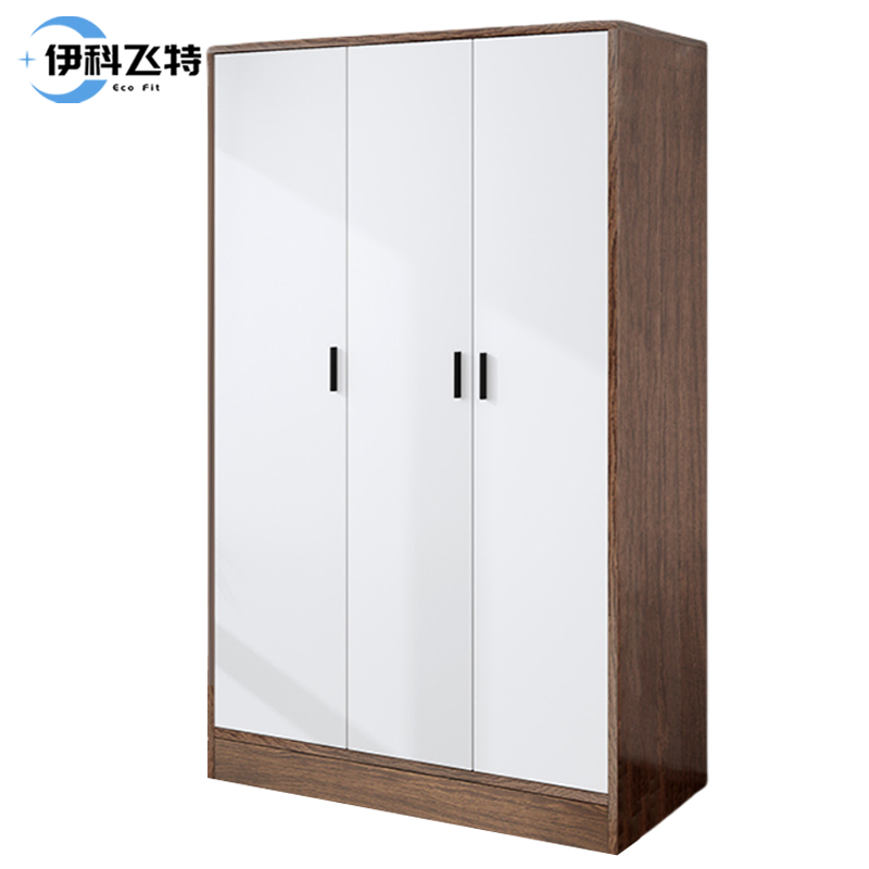 伊科飞特胡桃色挂衣柜高清大图