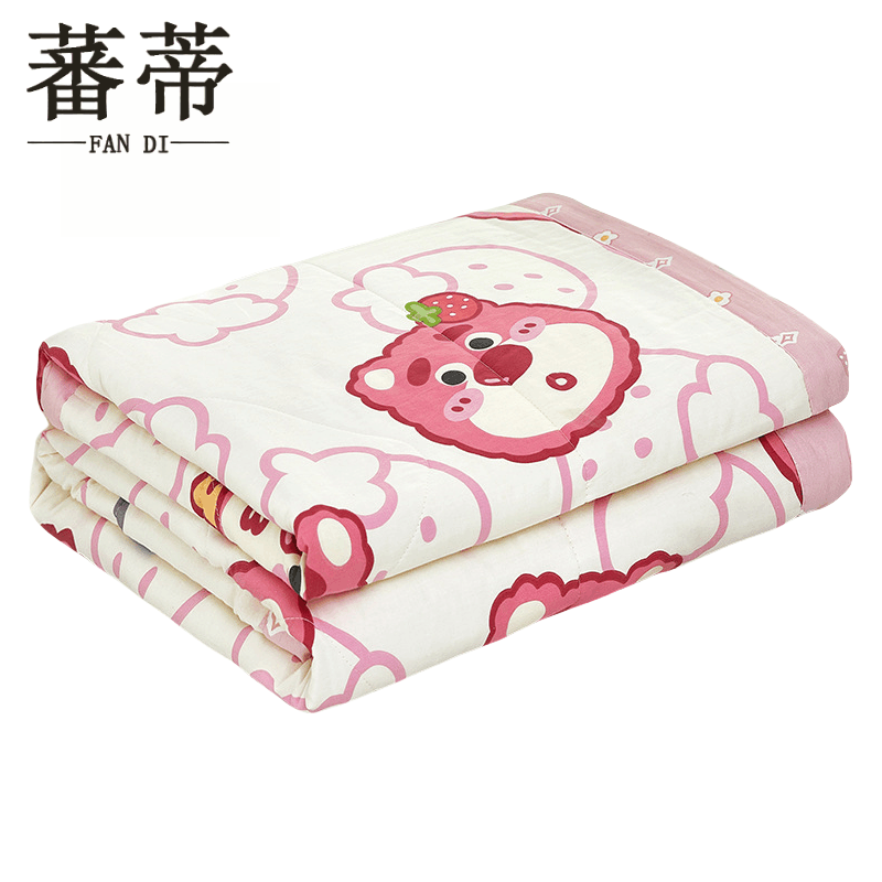 蕃蒂棉花夏被图片