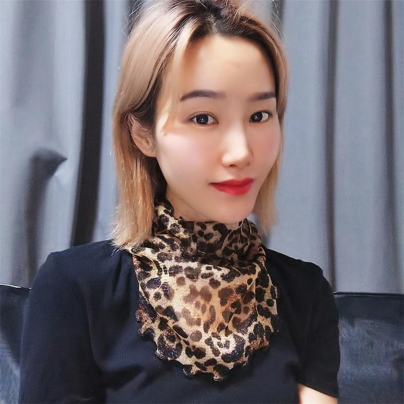 金花链条+同款随机一条 苏杭丝巾外贸尾单专柜撤柜大牌桑蚕丝真丝羊绒羊毛围巾披肩丝巾