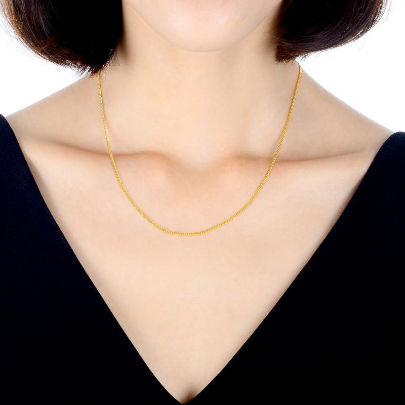 周生生chowsangsang黄金足金侧身项链黄金项链09223n计价