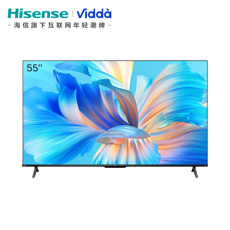 海信vidda电视r5555英寸彩电4k莱茵护眼语音电视ai远场语音家用液晶