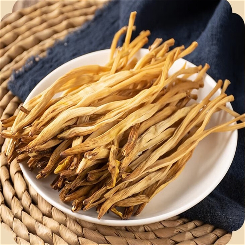 黄花菜干货100g新货采摘无硫熏农家自晒金针菜火锅煲汤特产高清大图