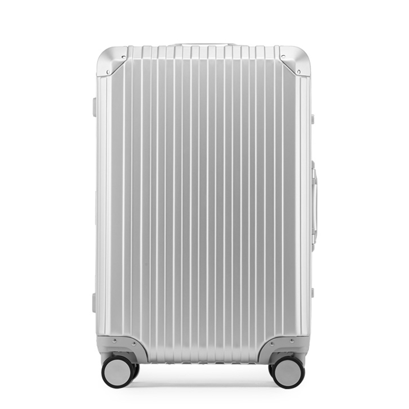 德国全镁铝合金拉杆箱商务旅行箱万向轮行李箱登机箱男女TSA海关26寸黑色高清大图