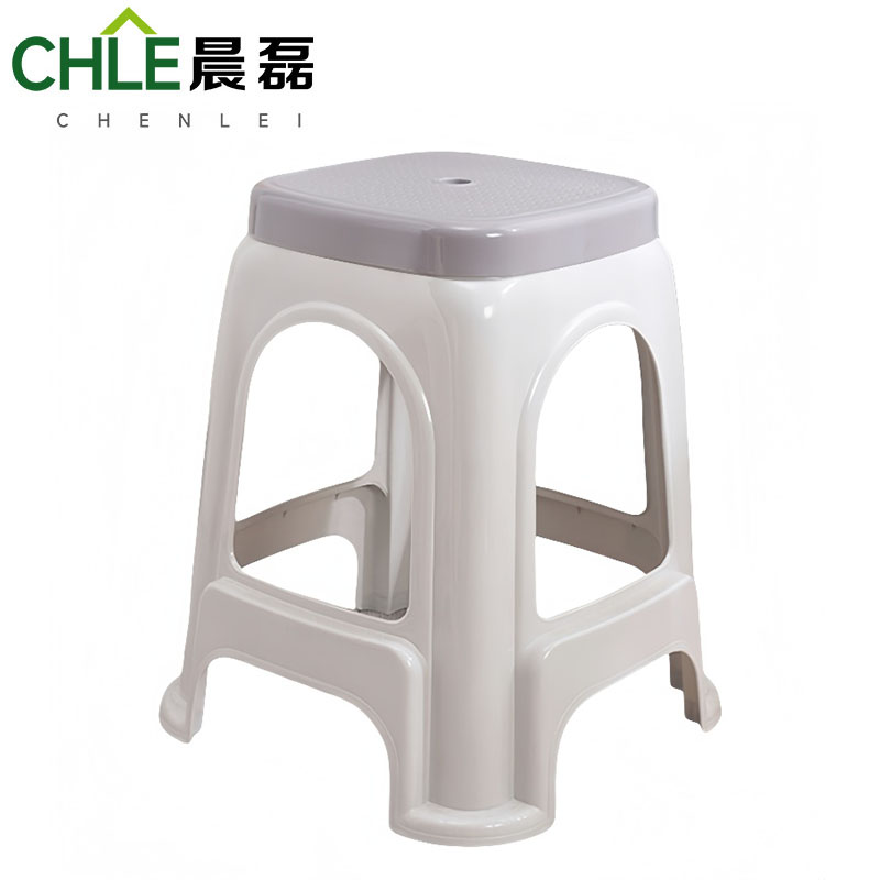晨磊 塑料凳子 灰色 个高清大图