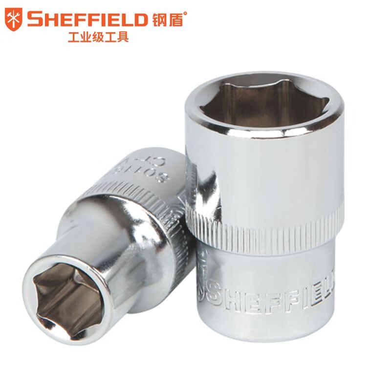 SHEFFIELD/钢盾 10mm系列公制6角标准套筒 S010610 10mm 1只