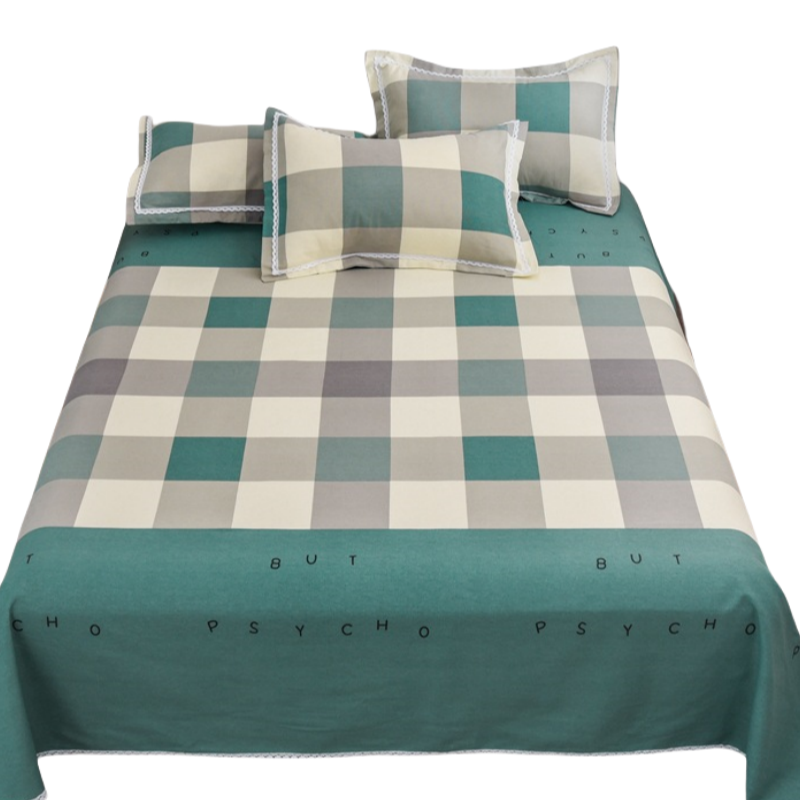 亿洛莱 格子凉席 230*240cm 套高清大图