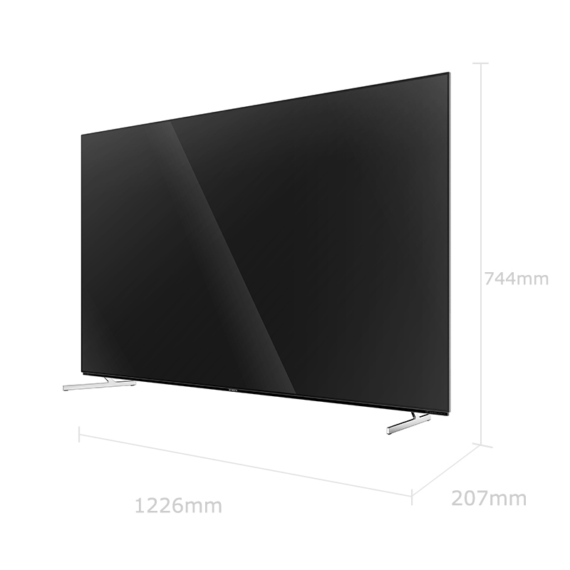 创维（SKYWORTH）55S8A 55英寸超薄护眼OLED 4K超高清HDR全面屏 人工智能语音 蓝牙网络自发光电视机