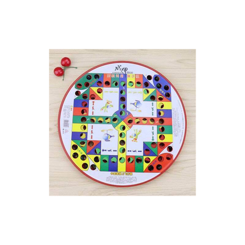 跳棋儿童玻璃珠弹珠子棋类成人大号亲子游戏棋跳跳棋小号跳棋