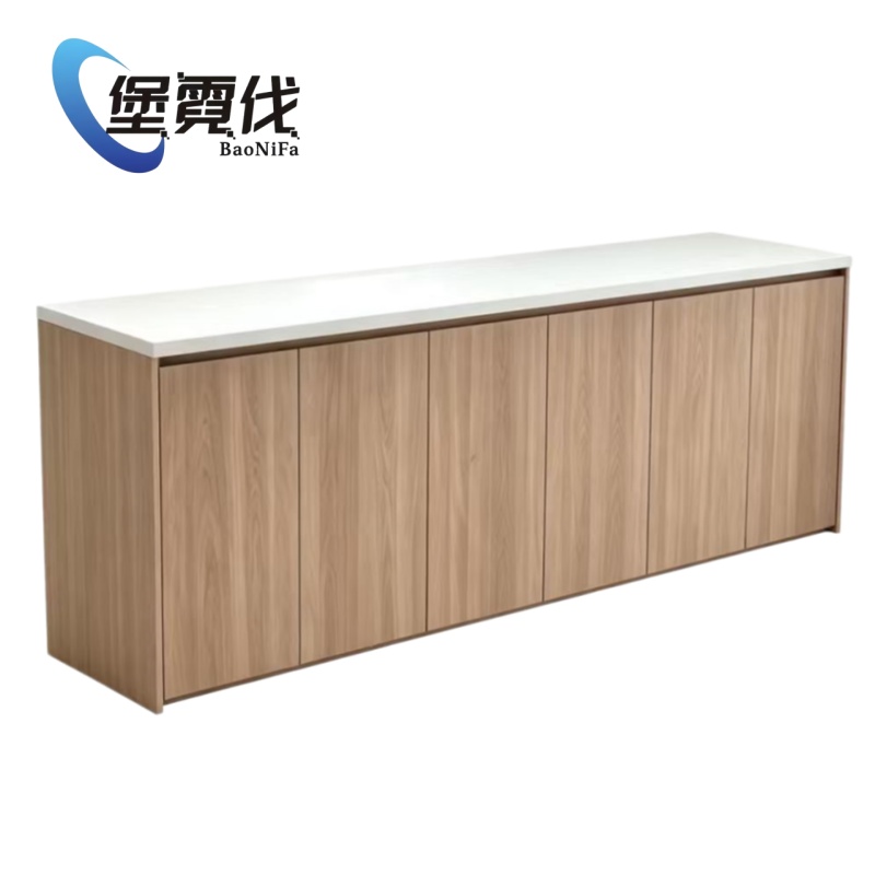 堡霓伐 储物柜(石材面矮柜) 900*400*900mm 组高清大图