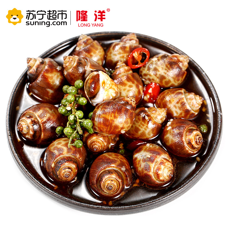 隆洋 麻辣小海螺 300g 即食海鲜 微波加热 方便美味