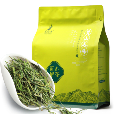 艺魁堂茶叶绿茶2024新茶雨前黄山毛峰250g春茶毛尖散装袋装