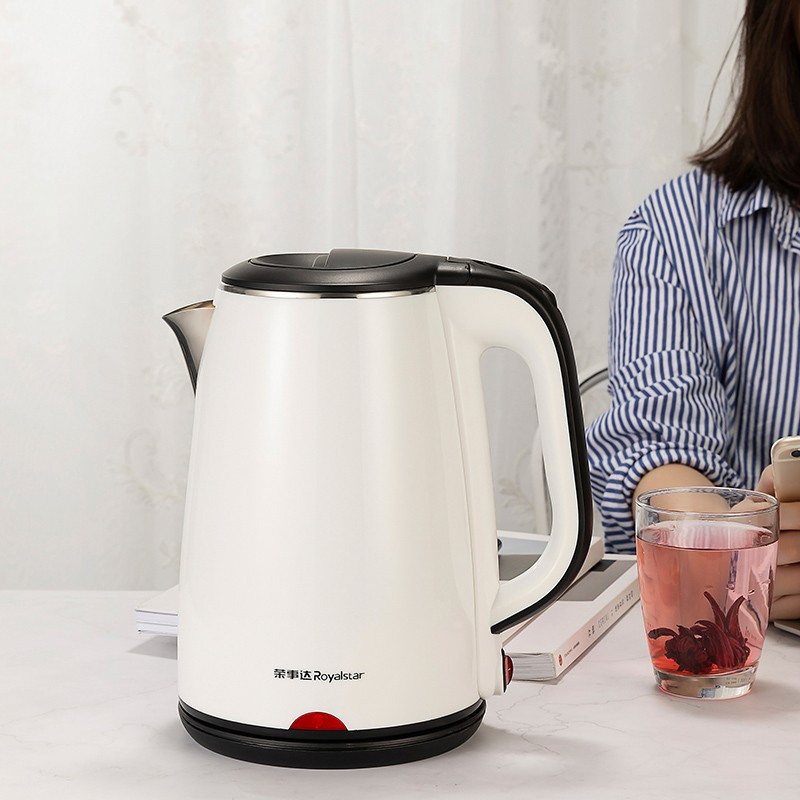 荣事达royalstar电热水壶304不锈钢家用全自动断电大容量保温烧水器