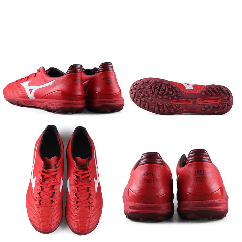 Mizuno美津浓MORELIA NEO袋鼠皮碎钉足球鞋男士P1GD185562