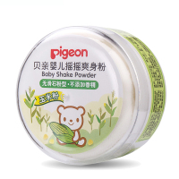 贝亲(PIGEON)婴儿爽身粉 摇摇爽身粉 贝亲玉米粉0-3岁无滑石粉 新生婴儿爽肤粉 宝宝儿童防痱子粉50g HA15