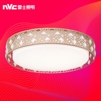 雷士照明NVC led圆形卧室温馨餐厅吸顶灯具大气现代简约浪漫吸顶灯