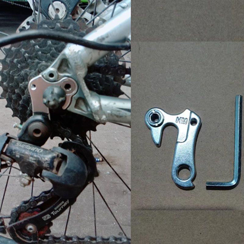 山地自行车吊耳尾勾后拨勾后勾车架勾原厂铝合金变速器尾沟sc黑色尾沟