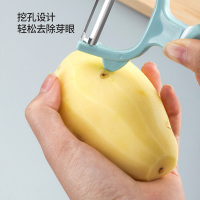 美厨 削皮刀削皮器 不锈钢刨刀瓜刨刮皮刀 蔬菜水果刀 颜色款式随机MCBF-105