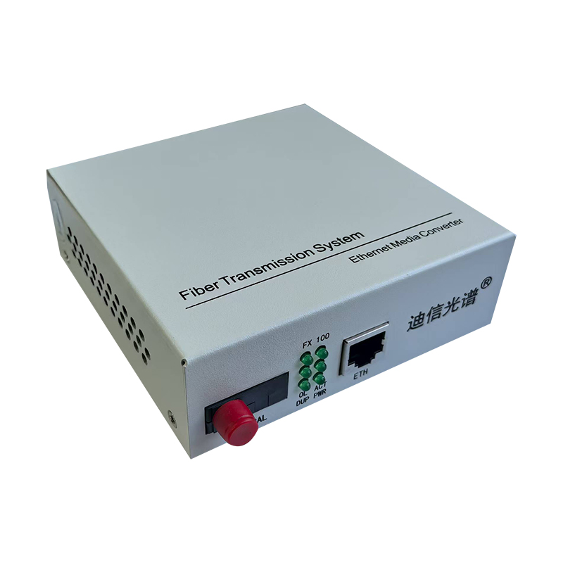 迪信光谱 百兆单纤FC光纤收发器双电源 OYD-M1101-N-AD 台高清大图
