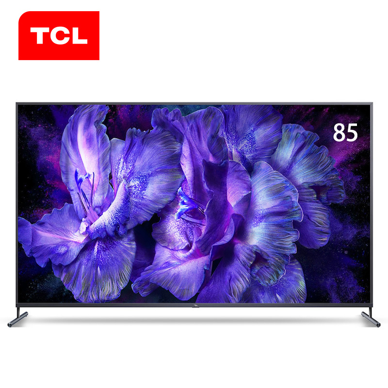 tcl85x6c85英寸高色域巨幕超清4khdr全面屏216g高配置人工智能视频