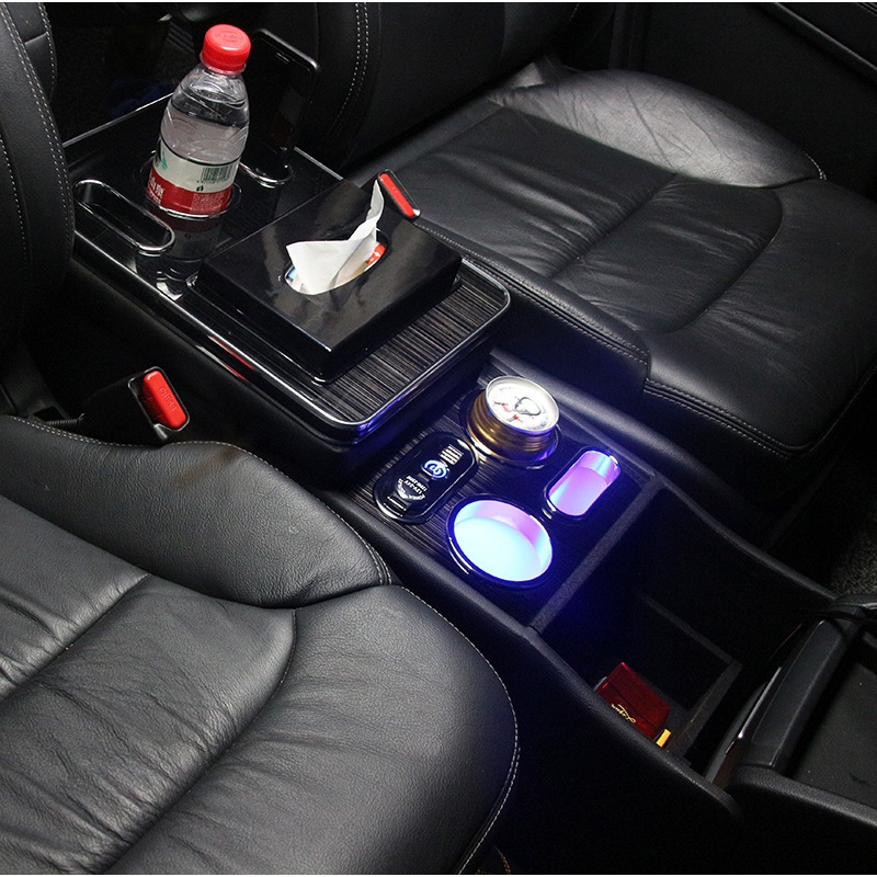 适用于奥德赛扶手箱本田艾力绅中央手扶箱混动改装储物箱汽车用品