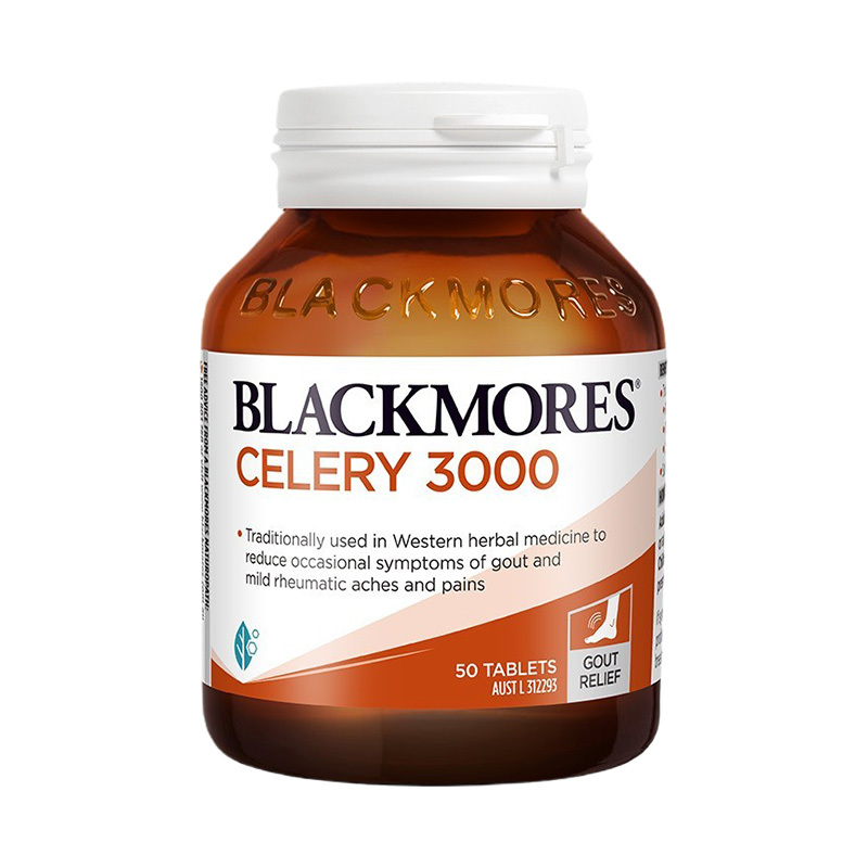 BLACKMORES 澳佳宝 芹菜籽精华 3000毫克 50片/瓶 澳洲进口 膳食营养补充剂 172克高清大图