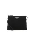 普拉达(PRADA)再生尼龙手拿包多功能百搭配色时尚女士 clutch 单