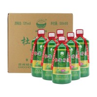 《正品保真》杜酱 贵州茅台镇 杜酱荷花酒 53度香柔酱香型白酒 500ml*6瓶整箱装