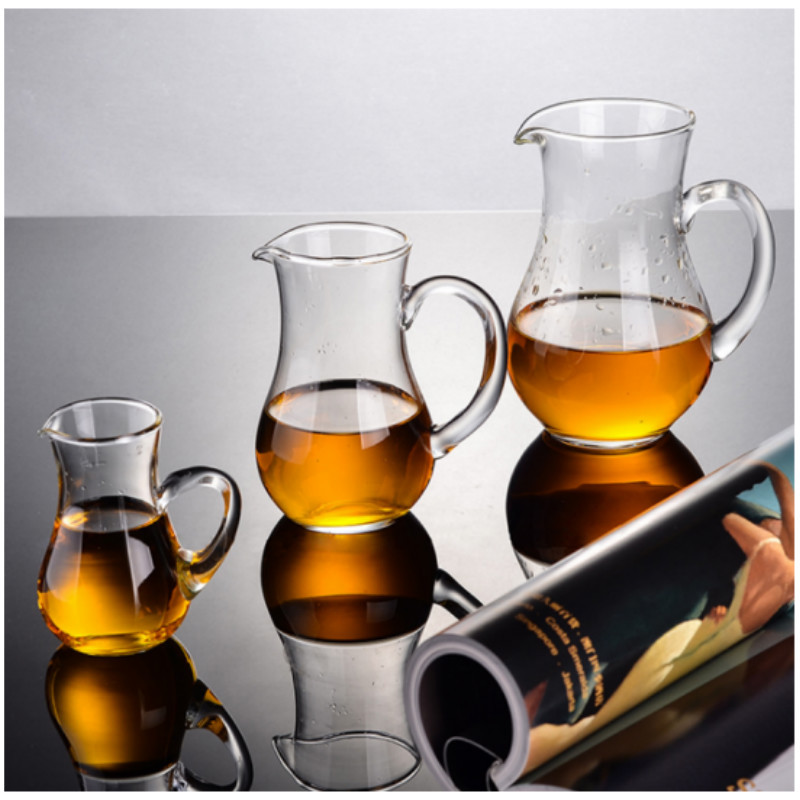 分酒器 带刻度玻璃公杯 小号分酒杯 倒酒壶 量酒器 醒酒器 100ml/ 300ml/ 500ml