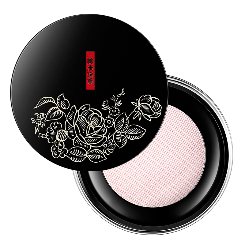 美康粉黛散粉定妆粉控油持久遮瑕防水白皙保湿粉底晚安蜜粉修容