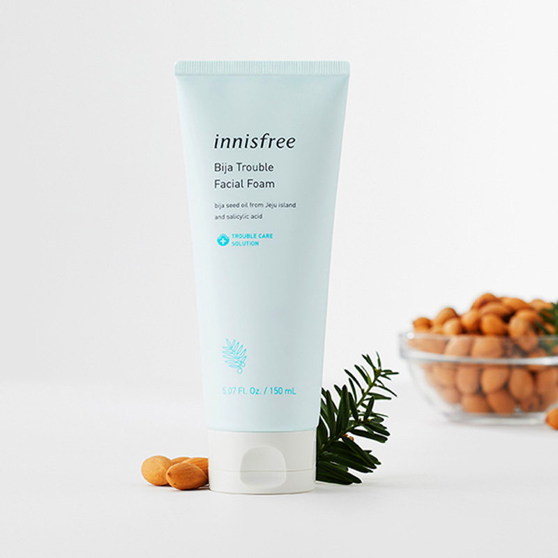 [温和洁面]Innisfree 悦诗风吟 香榧祛痘 温和修护 洗面奶 150ml/支 去油救星