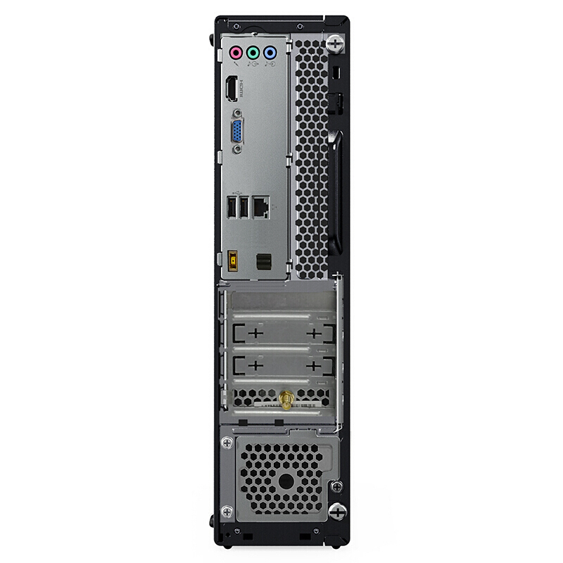 联想(Lenovo)天逸310S 商用办公台式电脑主机(A4-9125 4GB 1TB 两年保修一年上门服务 win10)单主机