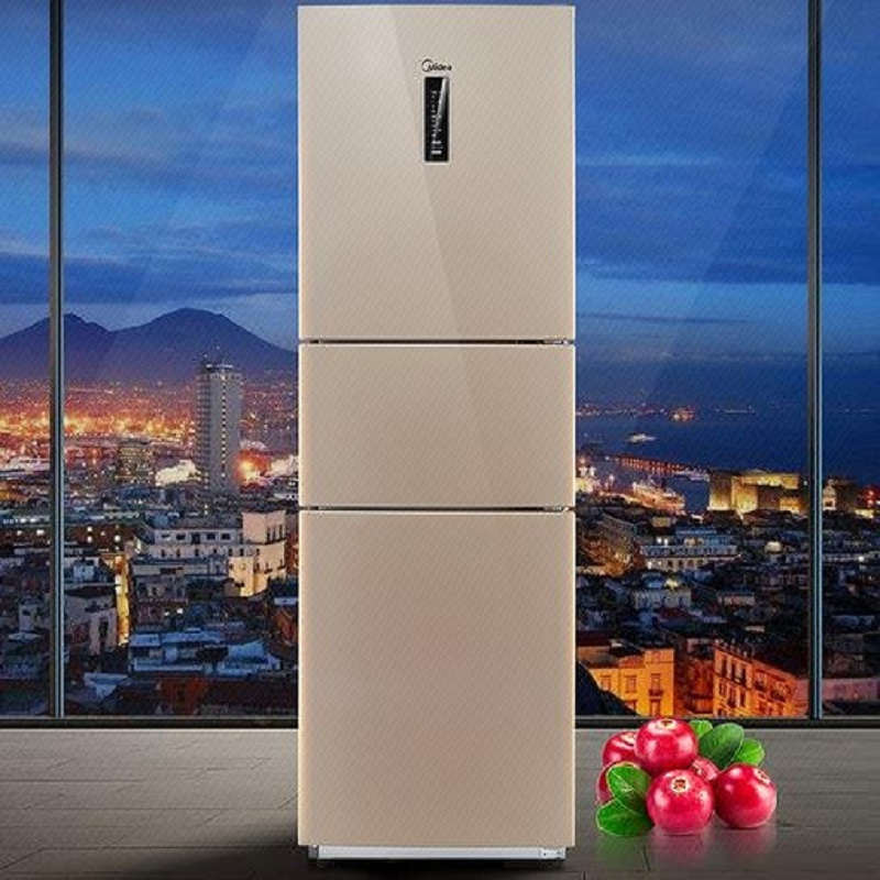 美的冰箱bcd230wtme阳光米每天限购5台超出不发