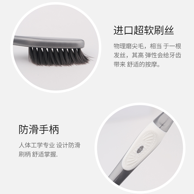 牙博士 炭丝护龈牙刷12支703高清大图