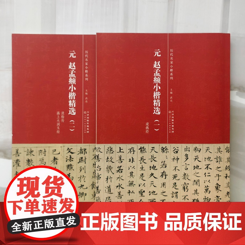 元 赵孟頫小楷精选 天津人民美术出版社高清大图