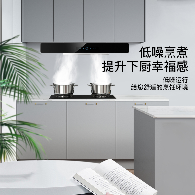 欢呼好太太抽油烟机机700mm小尺寸公寓小户型顶吸式欧式迷你排烟罩自动清洗家用直吸排烟机CXW-200-P高清大图